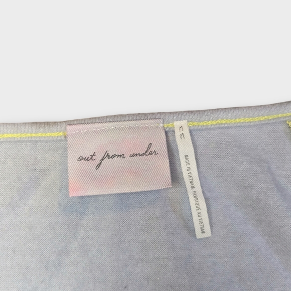 🩵💛Urban Outfitters Lace Trim Sleepwear Set - Blue and Yellow 🩵💛 - Picture 8 of 8